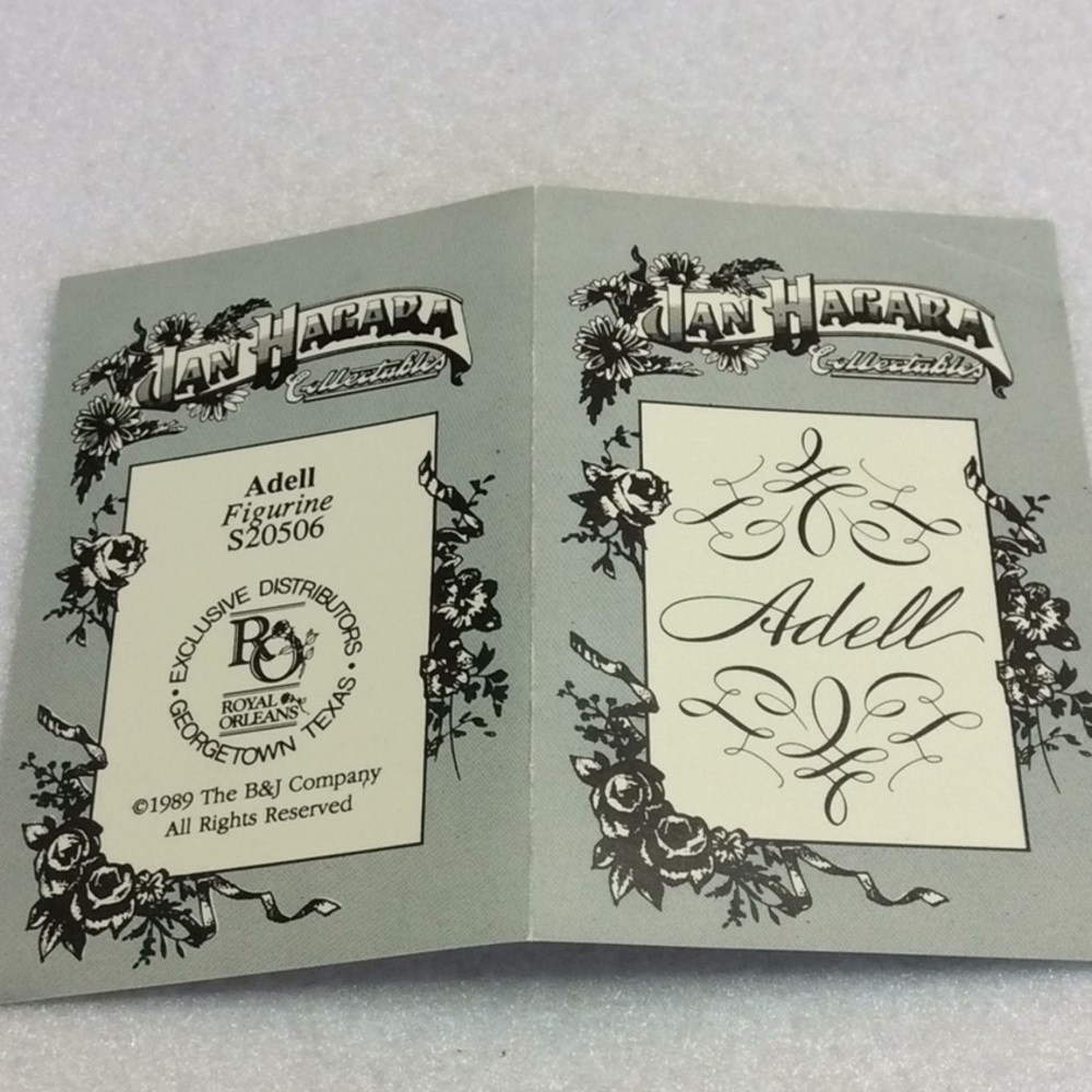 FINAL SALE PRICE 135 Piece Jan Hagara Hang Tags, Gift Tags, COA’s +